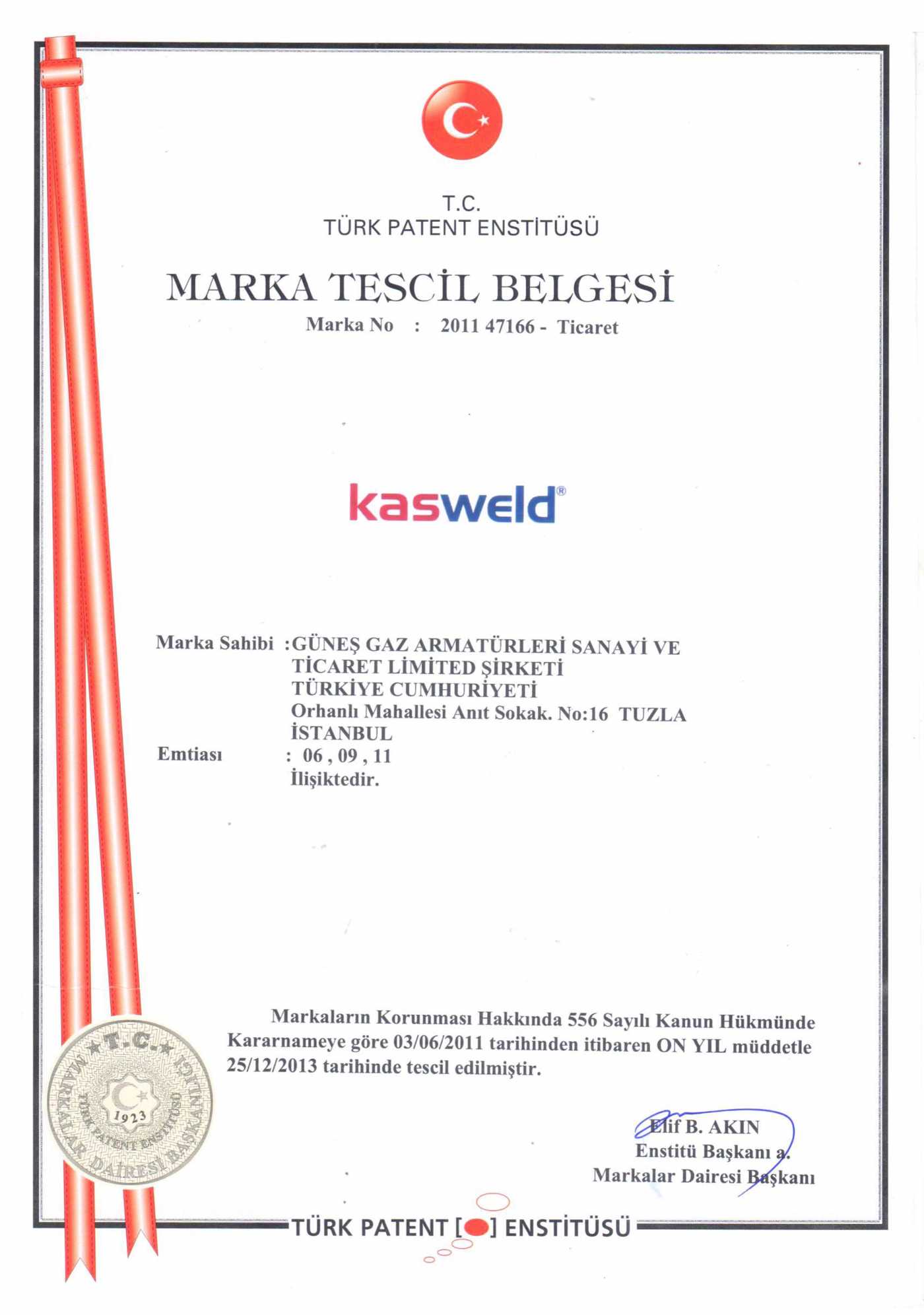 MARKA TESCİL